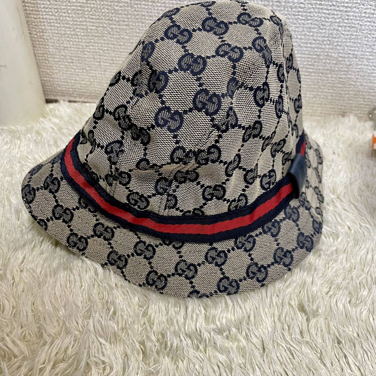 早割クーポン！ グッチ GUCCI バケットハット キャンバス GG柄