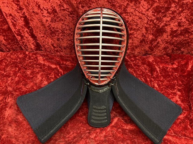25-947 ☆I 武道具 剣道具 剣道防具 防具単品 めん 面 顔周り65cm