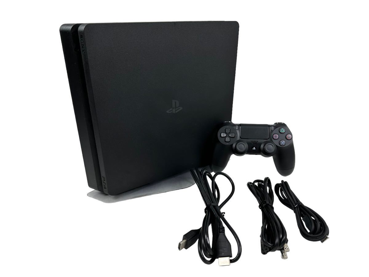 WEB限定】 ソニー ジェット・ブラック 500GB CUH2100A PS4本体 【動作