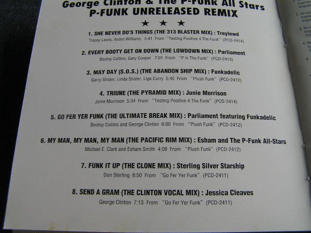 【RB307】《Parliament / Funkadelic》Dope Dogs / Police Doggy / P-Funk Unreleased Remix - 3CD_画像2