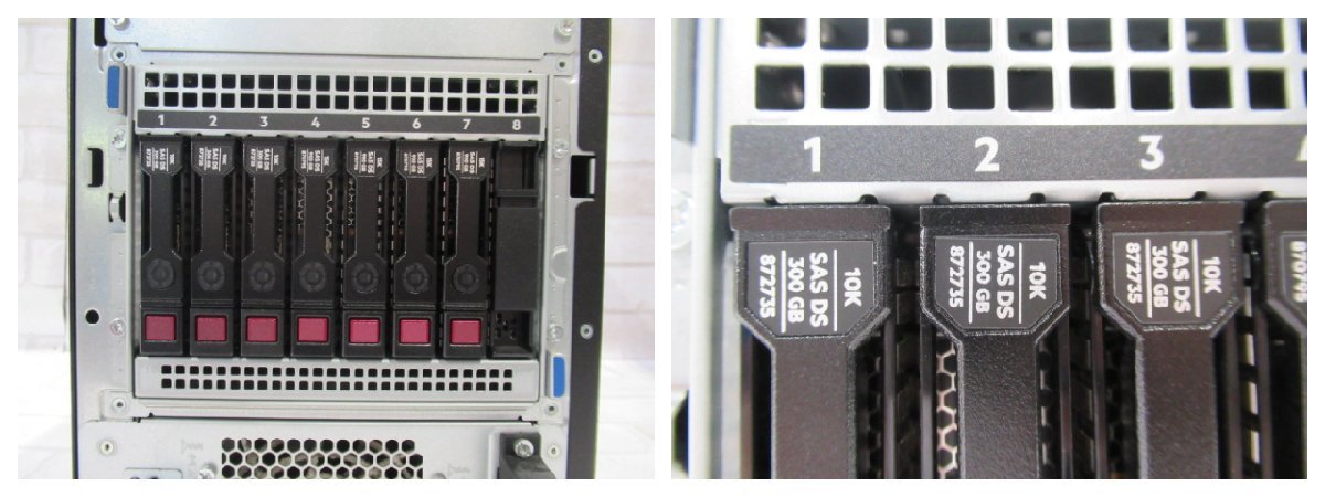 Ω 新TTPC 0712◆保証有 HPE ProLiant ML110 Gen10【 OS無 / Xeon silver 4108 1.8GHz / 64GB / SAS 300GB×3 900GB×4 2.5インチ】_画像2