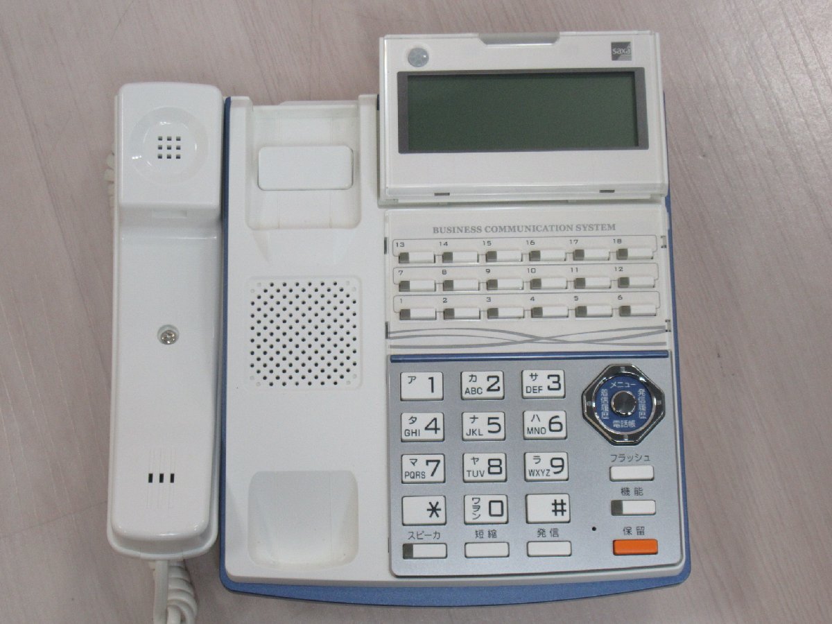 Ω ZZE 14053#保証有 キレイめ SAXA【 TD710(W) 】(2台セット Ω ZZE 14053#保証有 キレイめ SAXA【 TD710(W) 】(2台セット
