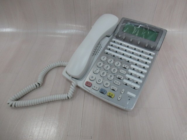▲ZM3 6314) ITR-32D-1D(WH) 2台 NEC IPterm85 32ボタン電話機 領収書発行可能 ・祝10000取引!! 未使用品_画像3