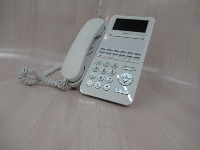 Ω保証有 ZK1 6321) ET-12Si-SDW 日立 HITACHI S-integral 12ボタン電話機 中古ビジネスホン 領収書発行可能 同梱可 21年製
