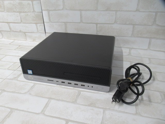 Ω 新TTPC 0687m 保証有 HP【 EliteDesk 800 G4 SFF 】【 Win10Pro / Core i7-8700 / 16.0GB / HDD: 1TB】_画像1