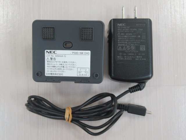 ^ΩZV3 599 o гарантия иметь 18 год производства NEC Carrity-NW PS8D-NW беспроводной телефонный аппарат 10 шт. комплект батарейка есть первый период . settled красивый 