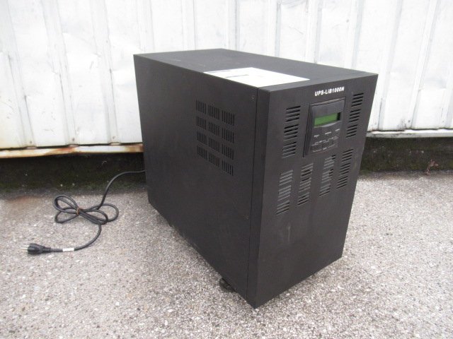 2022春大特価セール! ▲Ω保証有 Σ 6450) USP-LiB1000N ナカヨ電子サービス(株) 無停電電源装置 領収書発行可能 ・祝10000取引!! UPS、無停電電源装置 2022春大特価セール! ▲Ω保証有 Σ 6450) USP-LiB1000N ナカヨ電子サービス(株) 無停電電源装置 領収書発行可能 ・祝10000取引!! UPS、無停電電源装置