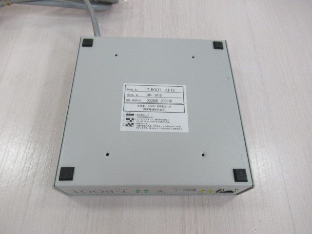 Ω PZ2 13825※保証有 T-BOOT PJ-13 ㈱明京電気 REMOTE POWER CONTROLLER・祝10000！取引突破！_画像4