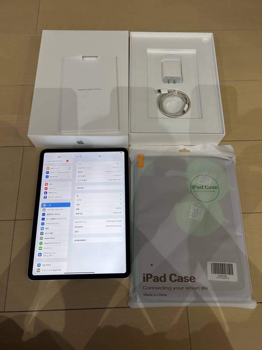 美品 iPad Pro 11インチ 第1世代 Wi-Fi 256GB シルバー おまけ付き