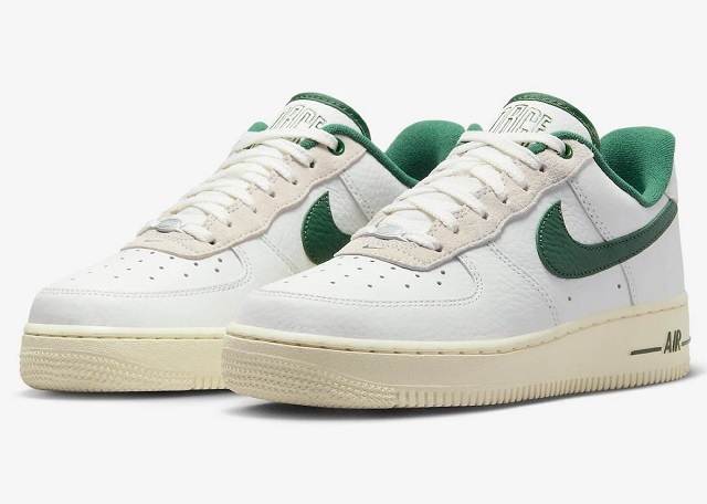 NIKE WMNS AIR FORCE 1 '07 LX DR0148-102 エア フォース 白×緑 26.5cm