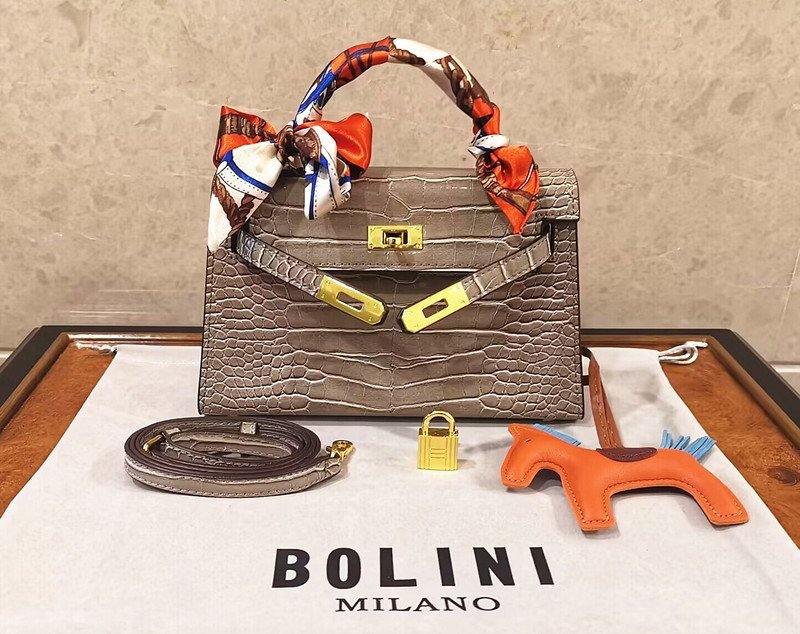 新しいエルメス 最高峰28万*EU製イタリア・ミラノ発*BOLINI*重厚・最