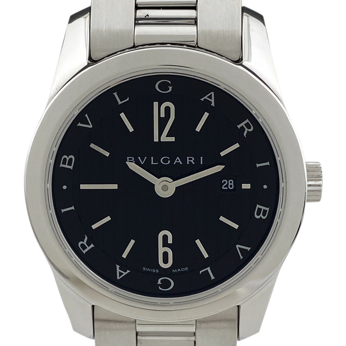 正規店仕入れの ブルガリ BVLGARI ソロテンポ ST30S 腕時計 SS