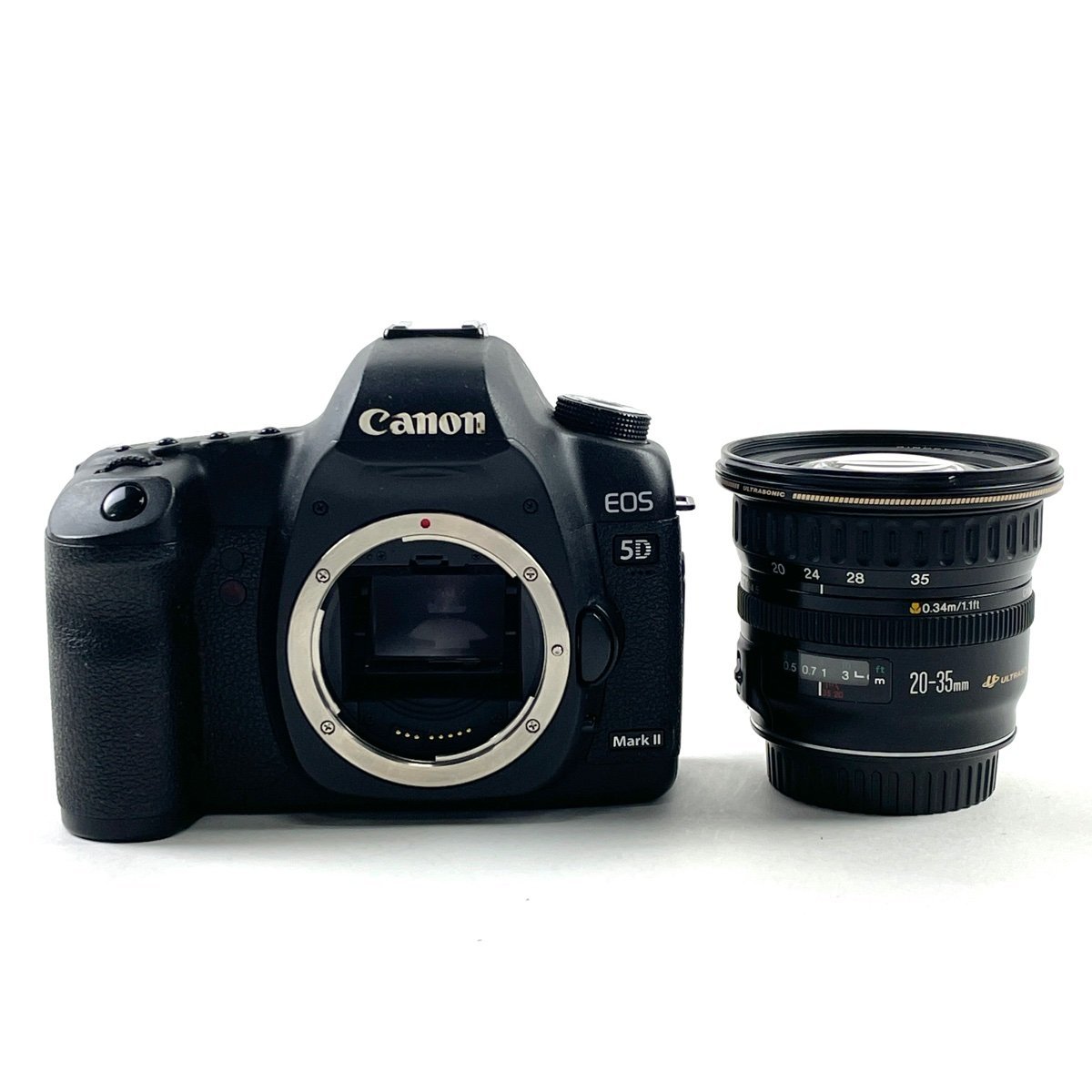 キヤノン Canon EOS 5D Mark II + EF 20-35mm F3.5-4.5 USM デジタル 一眼レフカメラ 【中古】