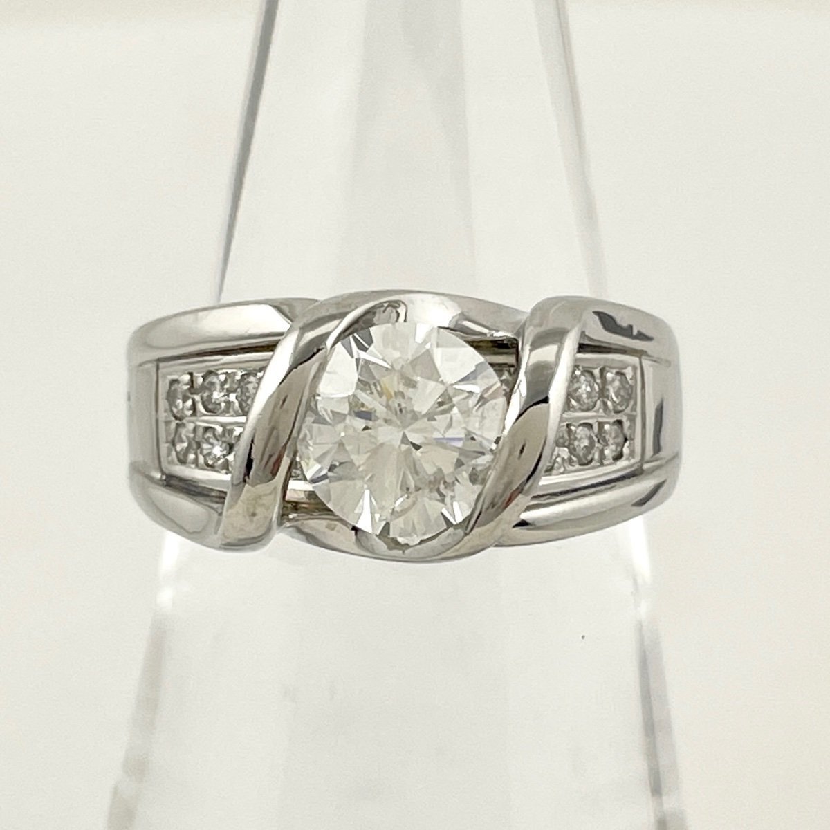2022最新作】 0.2カラット ダイヤモンド シンプル 婚約指輪 プラチナ