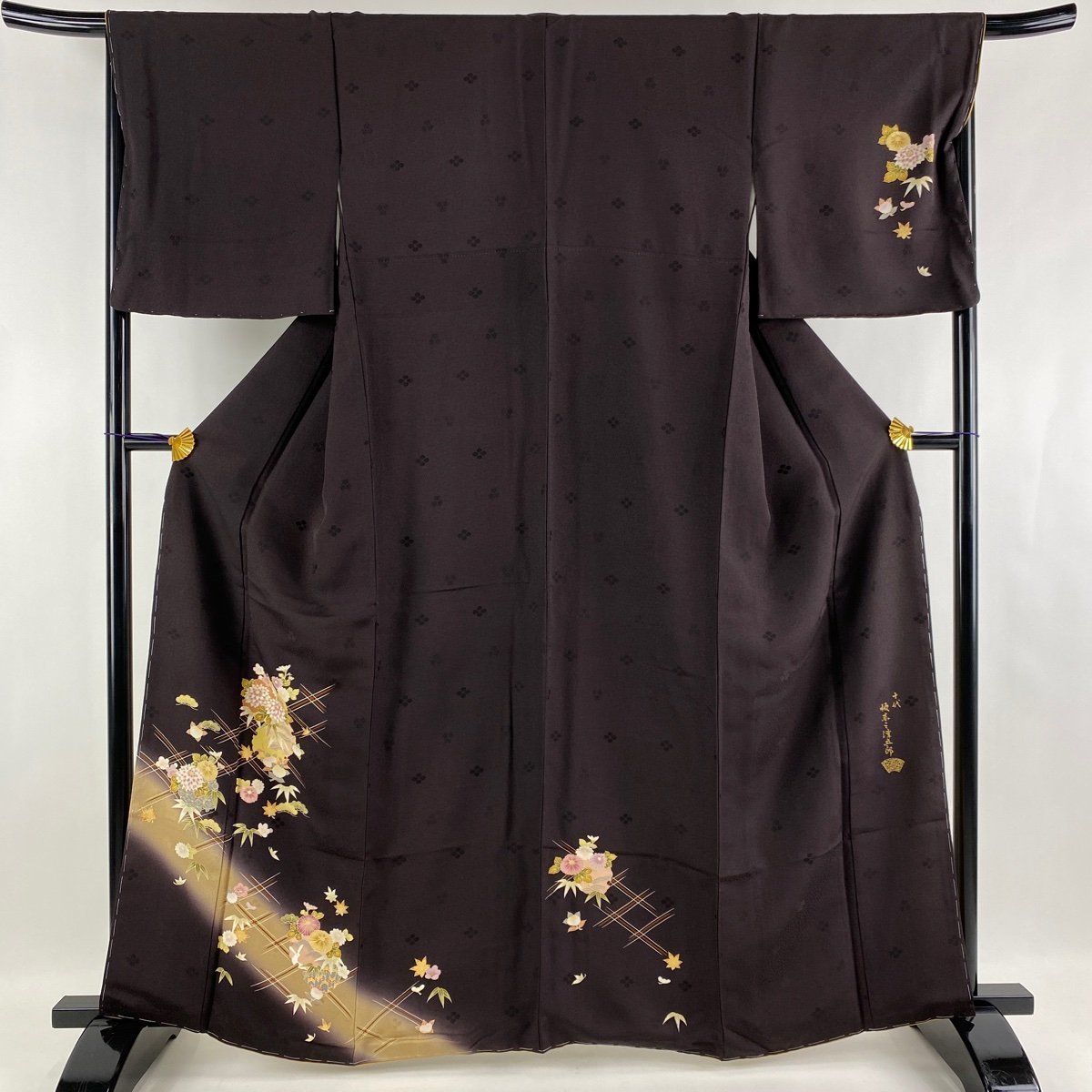 最新コレックション 付下げ 美品 【中古】 正絹 L 裄丈68cm 身丈164cm