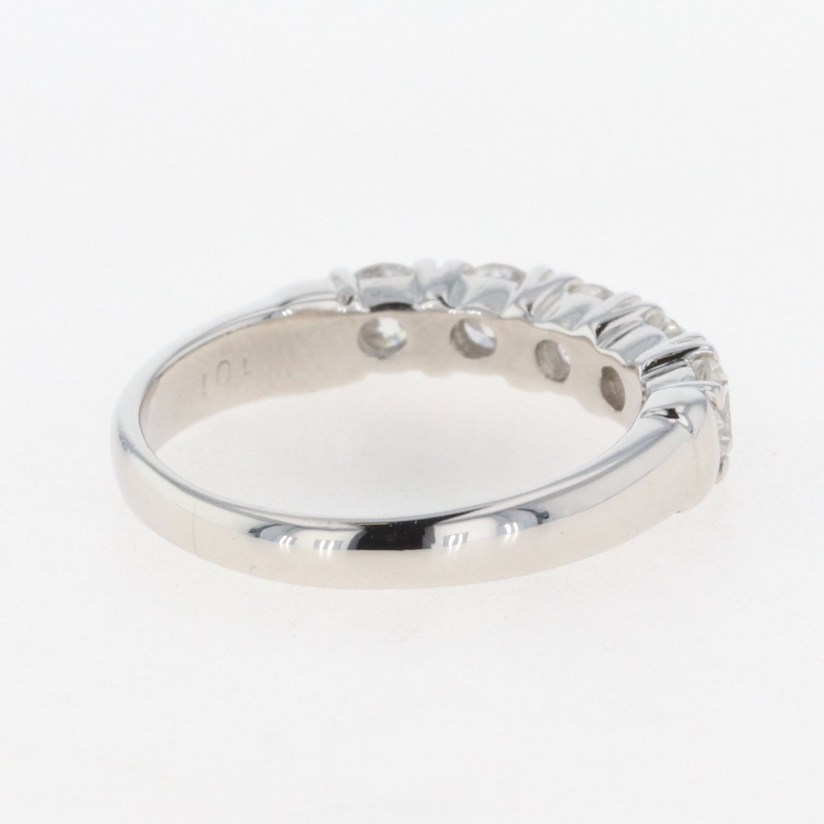 激安人気新品 9号 リング 指輪 プラチナ デザインリング メレダイヤ