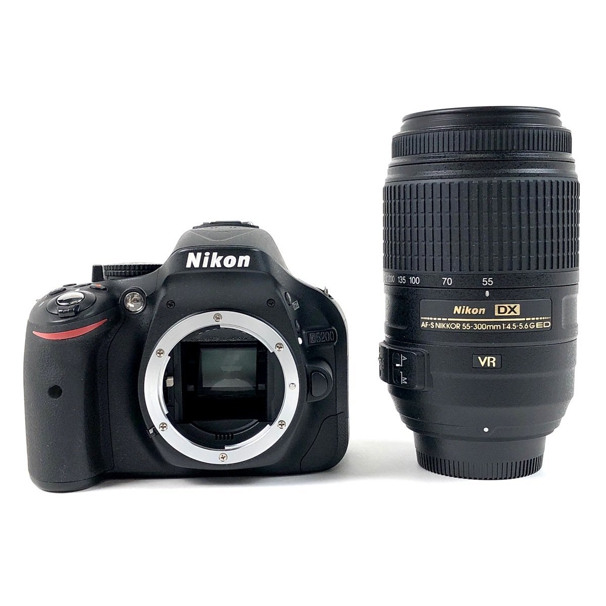 驚きの値段】 ED F4.5-5.6 55-300mm NIKKOR DX AF-S + D5200 Nikon