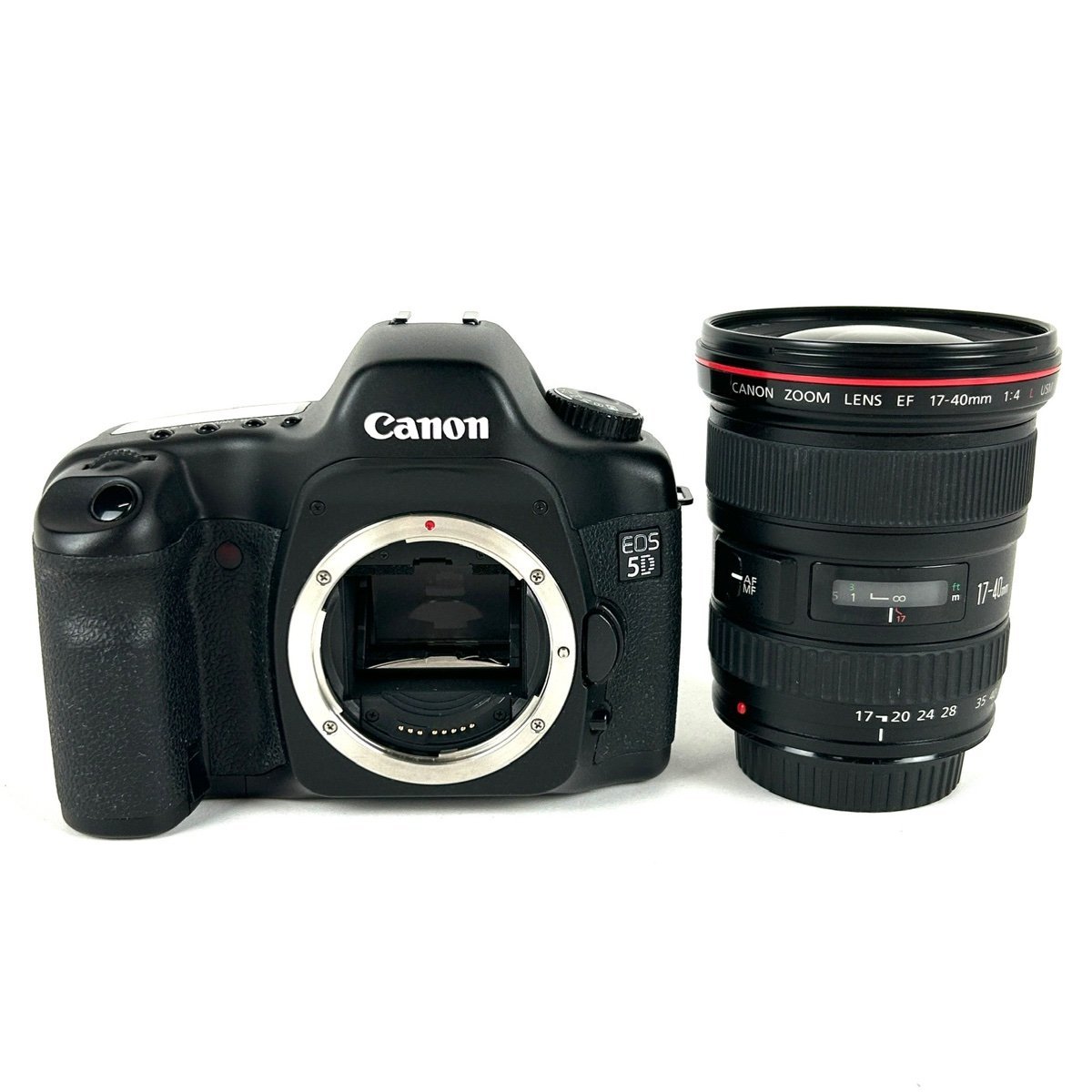 公式ショップ】 EF + 5D EOS Canon キヤノン 17-40mm 【中古】 一眼