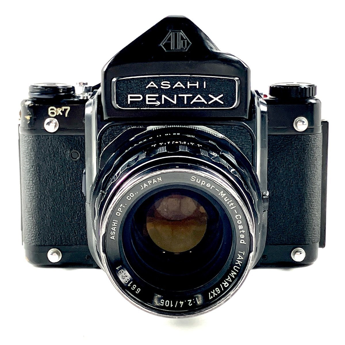 ペンタックス PENTAX 6x7 アイレベル + TAKUMAR 105mm F2.4 67