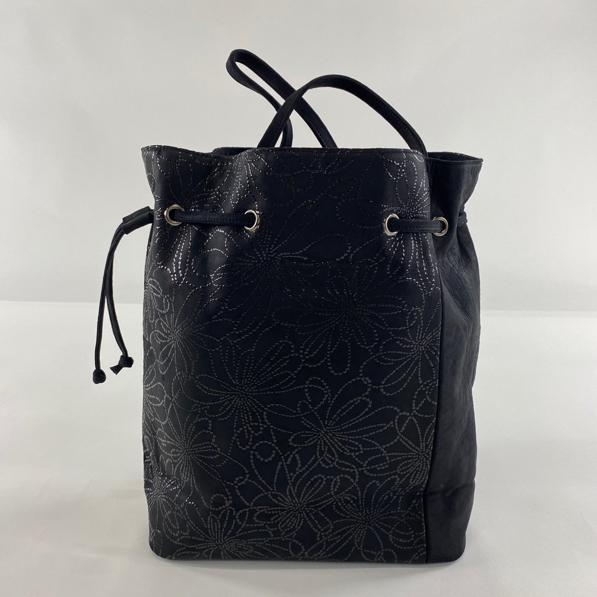 ランキングや新製品 花 セミフォーマル 印傳屋 逸品 美品 和装バッグ