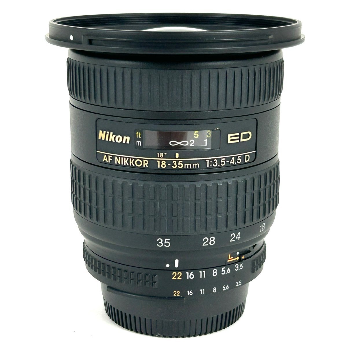 ニコン Nikon AF NIKKOR 18-35mm F3.5-4.5D ED 一眼カメラ用（オートフォーカス） 【中古】