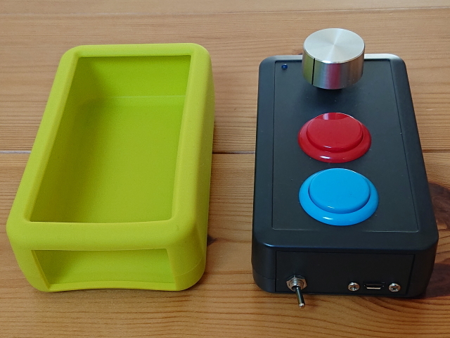 独特の素材 USBボリュームコントローラー兼 パドルコントローラー黄緑