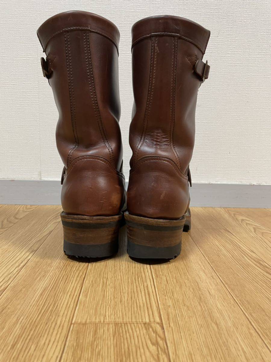 【名作】バックボーン BACKBONE × 福禄寿 クロムエクセルレザー エンジニア ブーツ 北原 ウエスコ RED WING_画像5