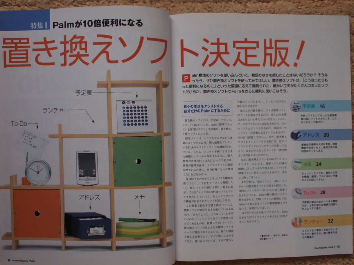 Palm Magazine vol.6 (アスキームック)　置き換えソフト決定版　付録なし