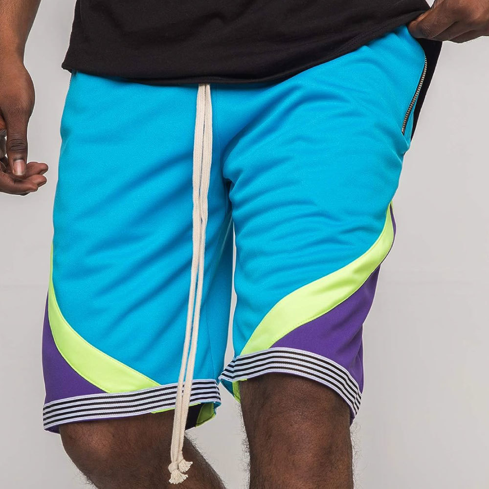 新品 L EPTM. エピトミ Tricolor Basketball Shorts Half Pants バスケットボール ショーツ ハーフ パンツの画像1