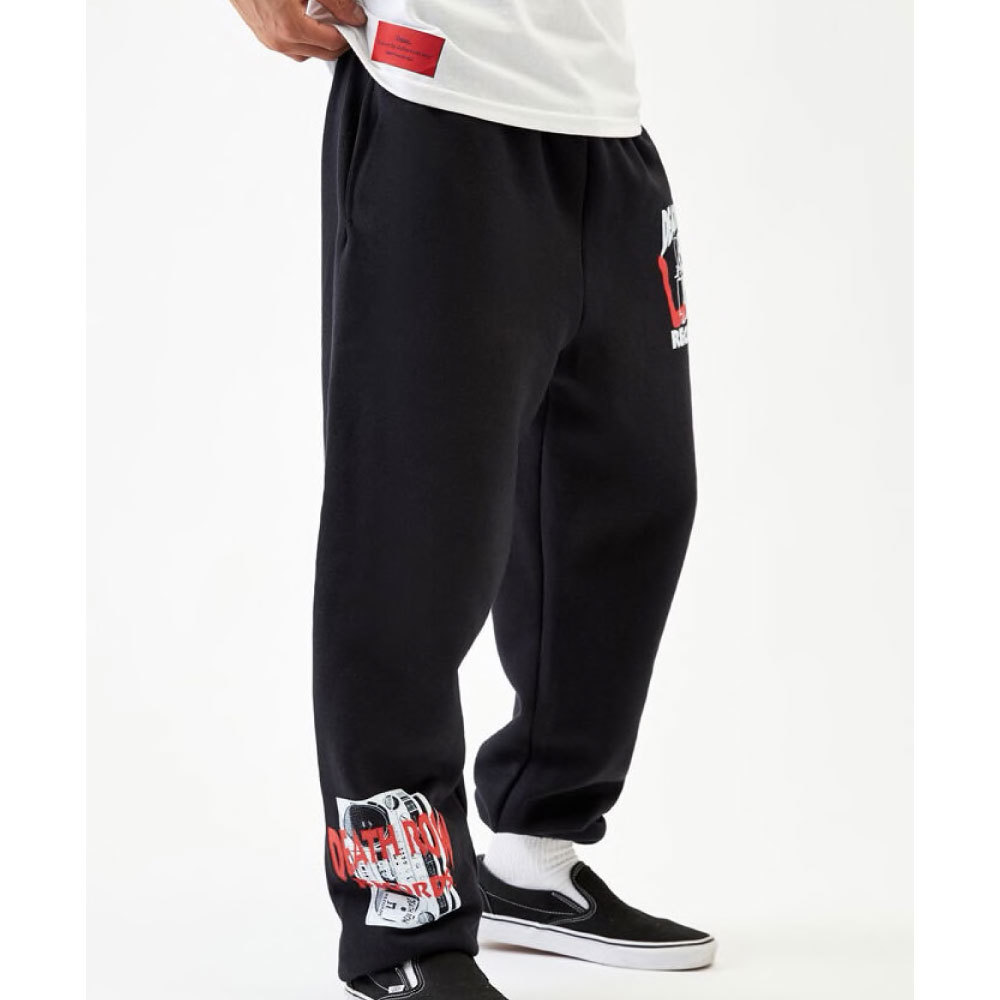 新品 M Death Row Records Russell Sweat Pants デスロウ レコード スウェット パンツ ラッセル ストリート ラップ オフィシャル HIP HOP_画像10