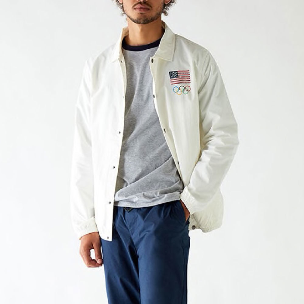 新品 M US企画 Olympic Official USA Team Coach Jacket オリンピック オフィシャル アメリカ チーム オフィシャル コーチ ジャケット_画像8