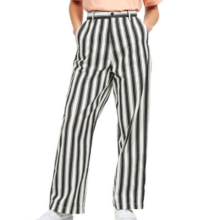 再再販！ WIP Carhartt W25 新品 カーハート パンツ ストライプ レディース ウィメンズ women's Pants Stripe Sサイズ