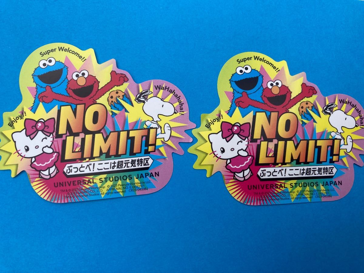 USJ ハリーポッター no Limit シール 4枚 フォートカード2枚 6枚 USJ ハリーポッター no Limit シール 4枚 フォートカード2枚 6枚