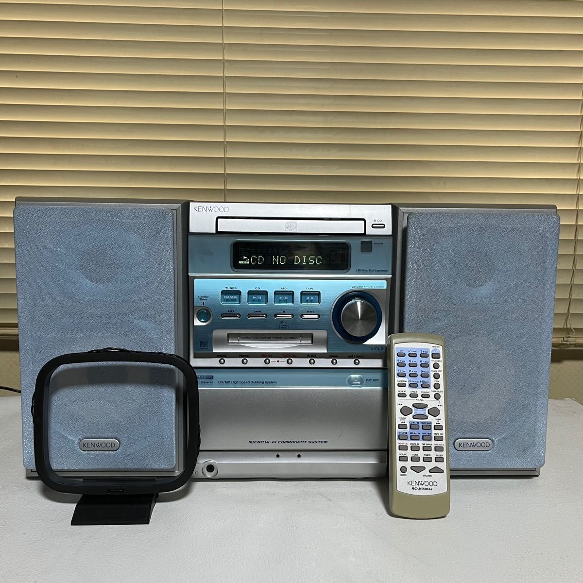 ケンウッド ミニコンポ CD MD カセット ラジオ ケンウッド ミニコンポ CD MD カセット ラジオ
