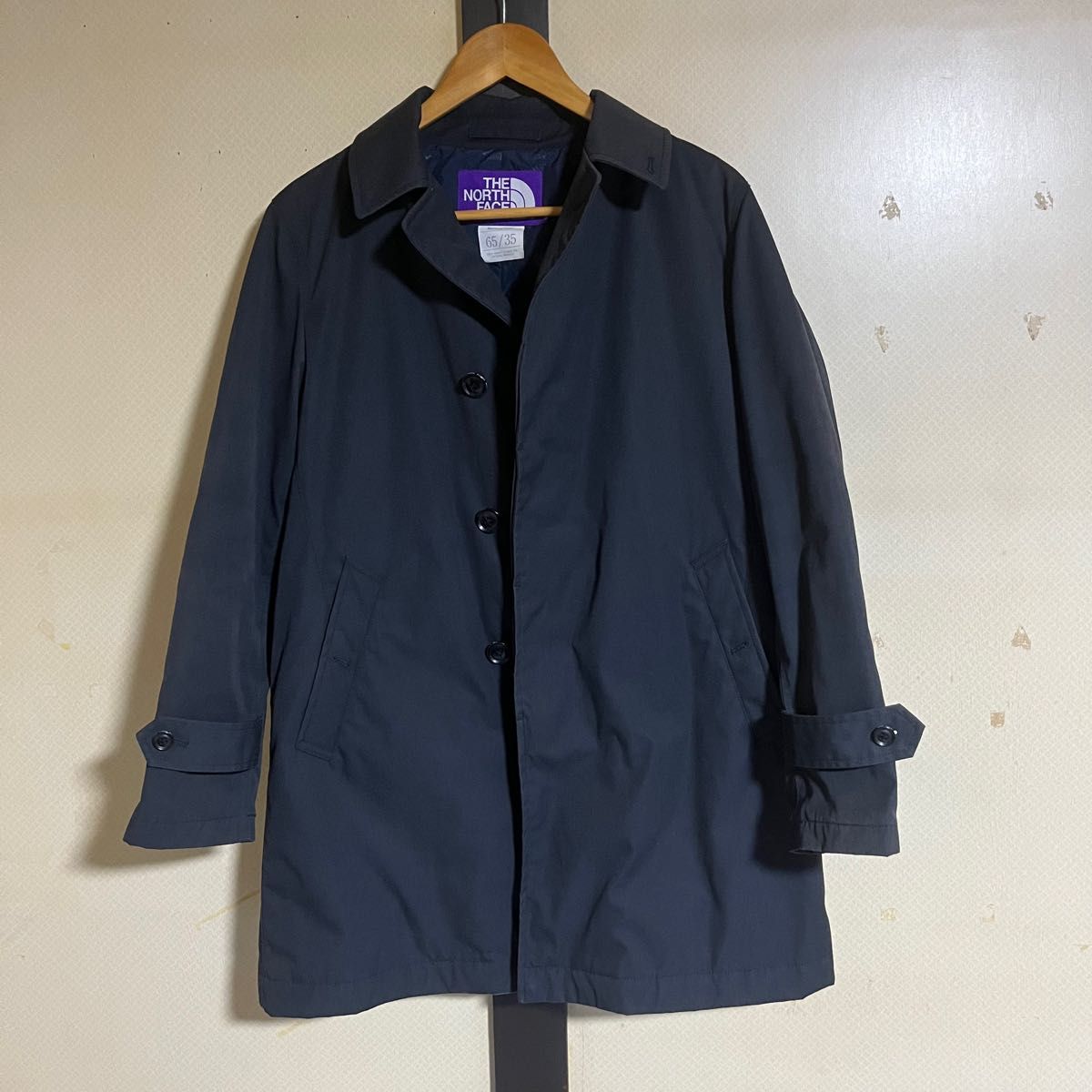 NORTH FACE×BEAMS 別注 ステンカラーコート NY2854N 紺