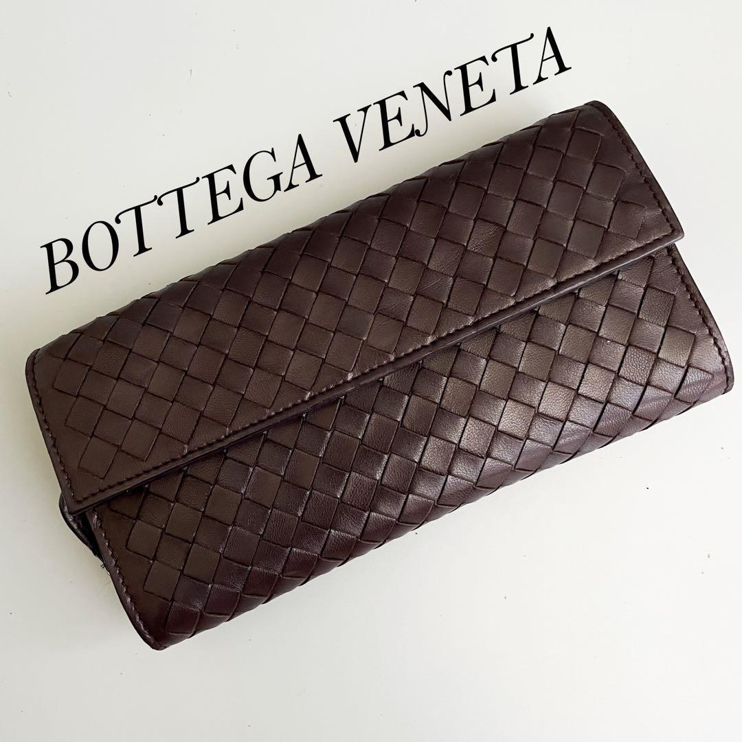 極美品・人気モデル】BOTTEGA VENETA ボッテガヴェネタ 長財布