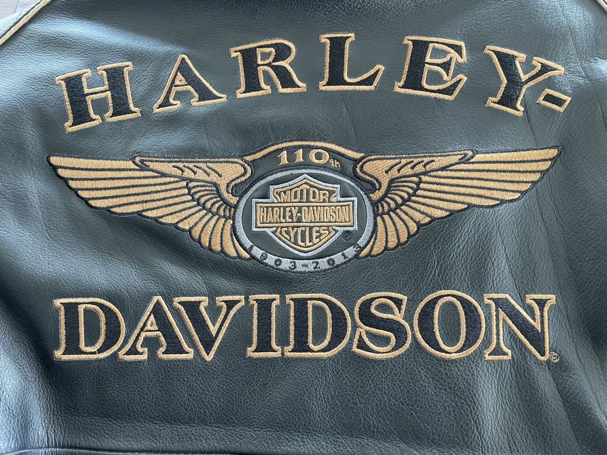 Harley-Davidson ハーレーダビッドソン レザージャケット サイズS(日本