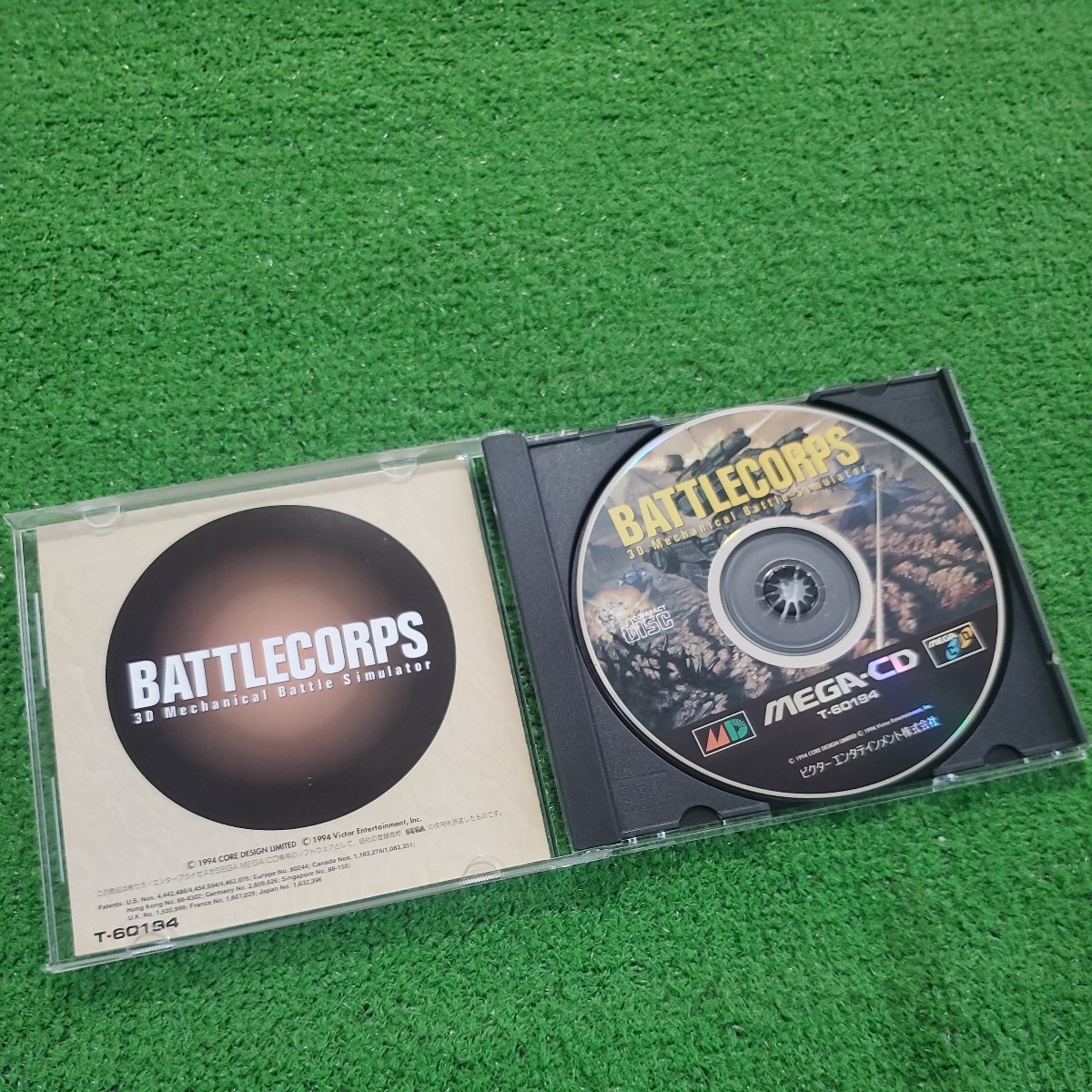 MEGA CD メガCD ソフト バトルコープス BATTLECORPS セガ SEGA 送料210円_画像3