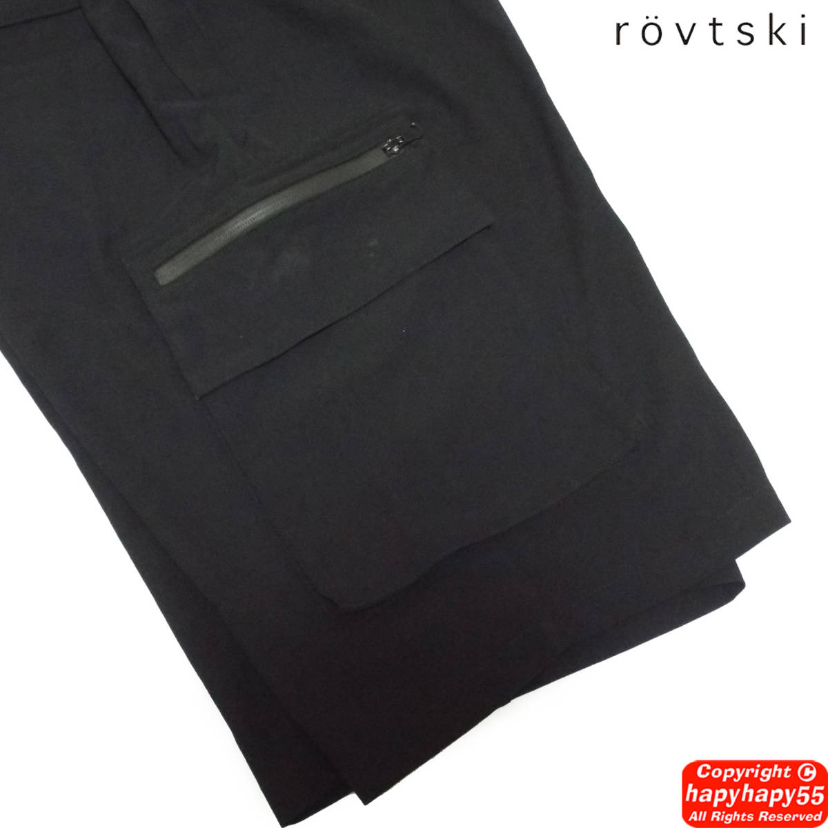 #rovtski AFYF большой карман обезьяна L брюки-карго * широкий шорты JULIUS Julius N/07 DEVOA Viridi-anne AF ARTEFACT glamb