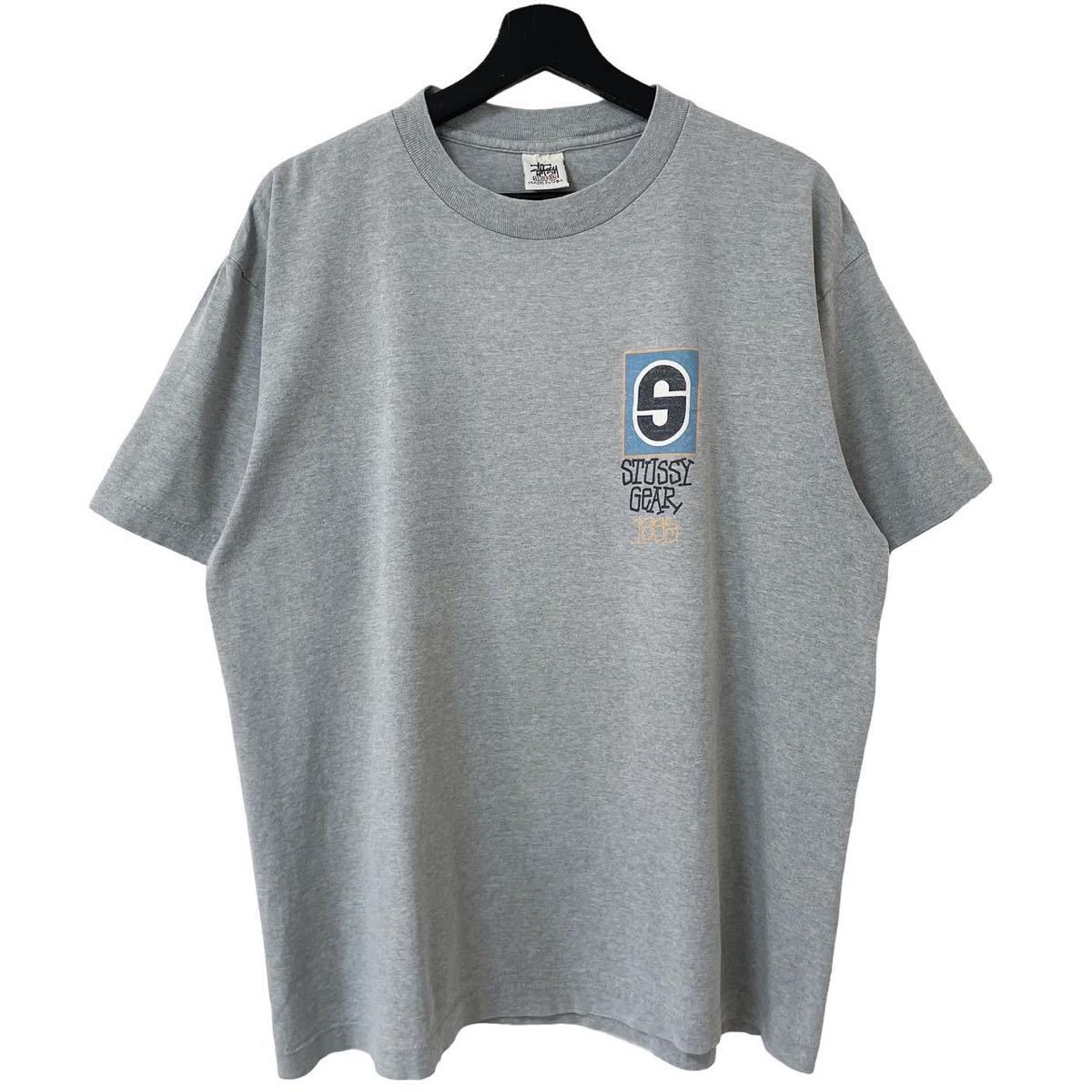 □激レア□90s USA製 OLD STUSSY Sロゴ Tシャツ XL オールド