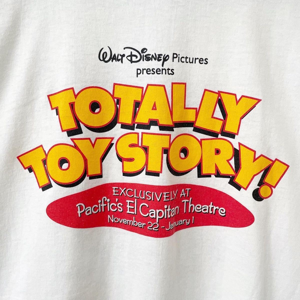 ■激レア■90s USA製 TOY STORY BUZZ MOVIE Tシャツ XL トイストーリー バズ ライトイヤー 映画 disney ディズニー ピクサー ビンテージ_画像4