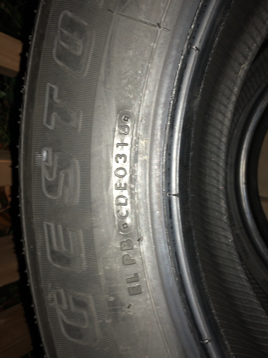 【新車拆除】BRIDGESTONE DUELER 4件套175 / 80R16吉姆尼尺寸 原文:【新車外し】 BRIDGESTONE DUELER 4本セット 175/80Ｒ16 ジムニーサイズ