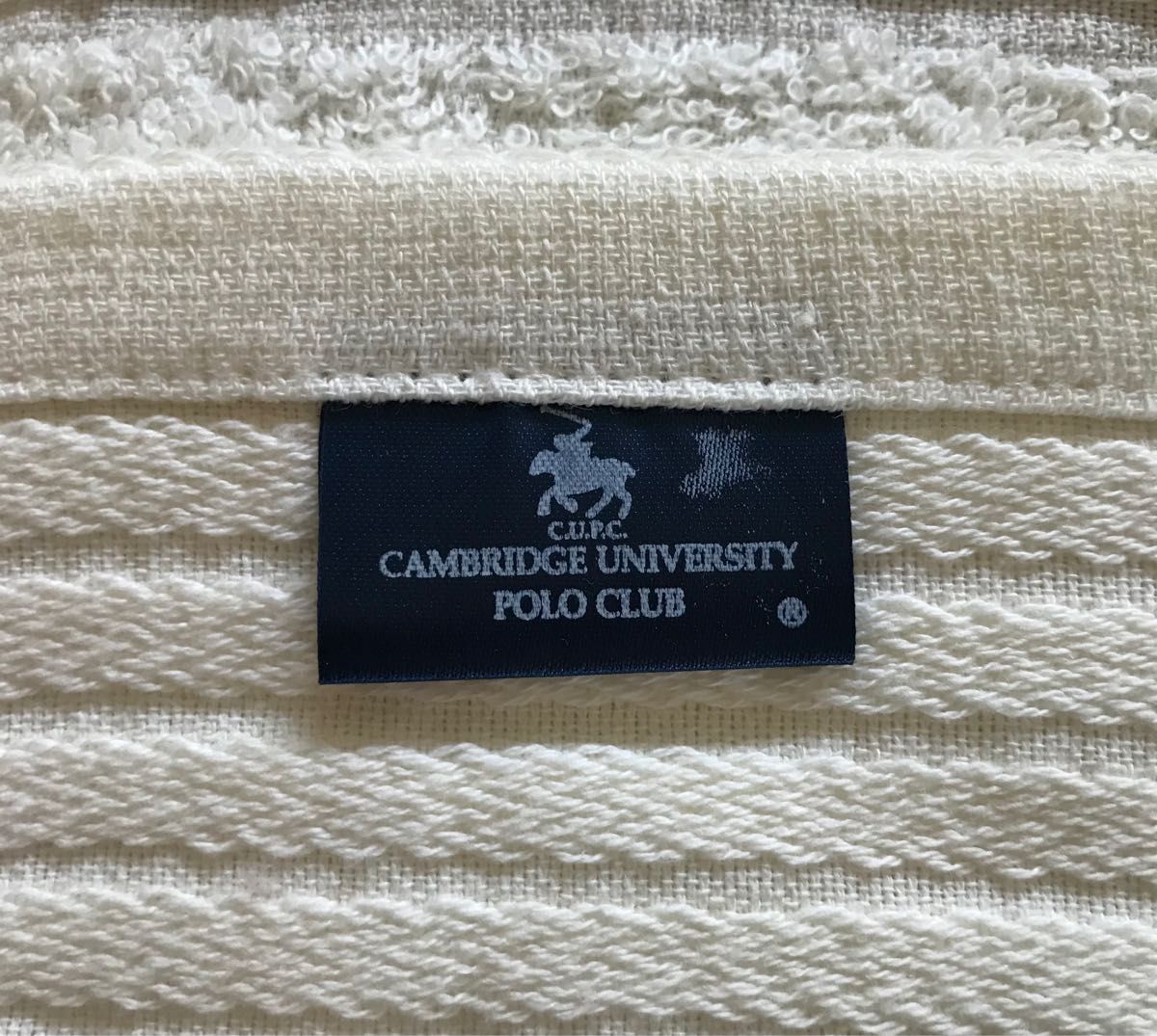 CAMBRIDGE UNIVERSITY POLO CLUB ハンドタオル 2枚 - タオル