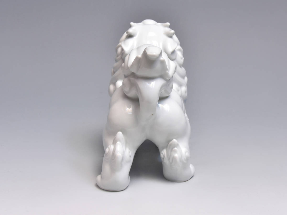 平戸焼　獅子置物　古陶磁器　有田焼　三川内　美品　　y2274_画像6