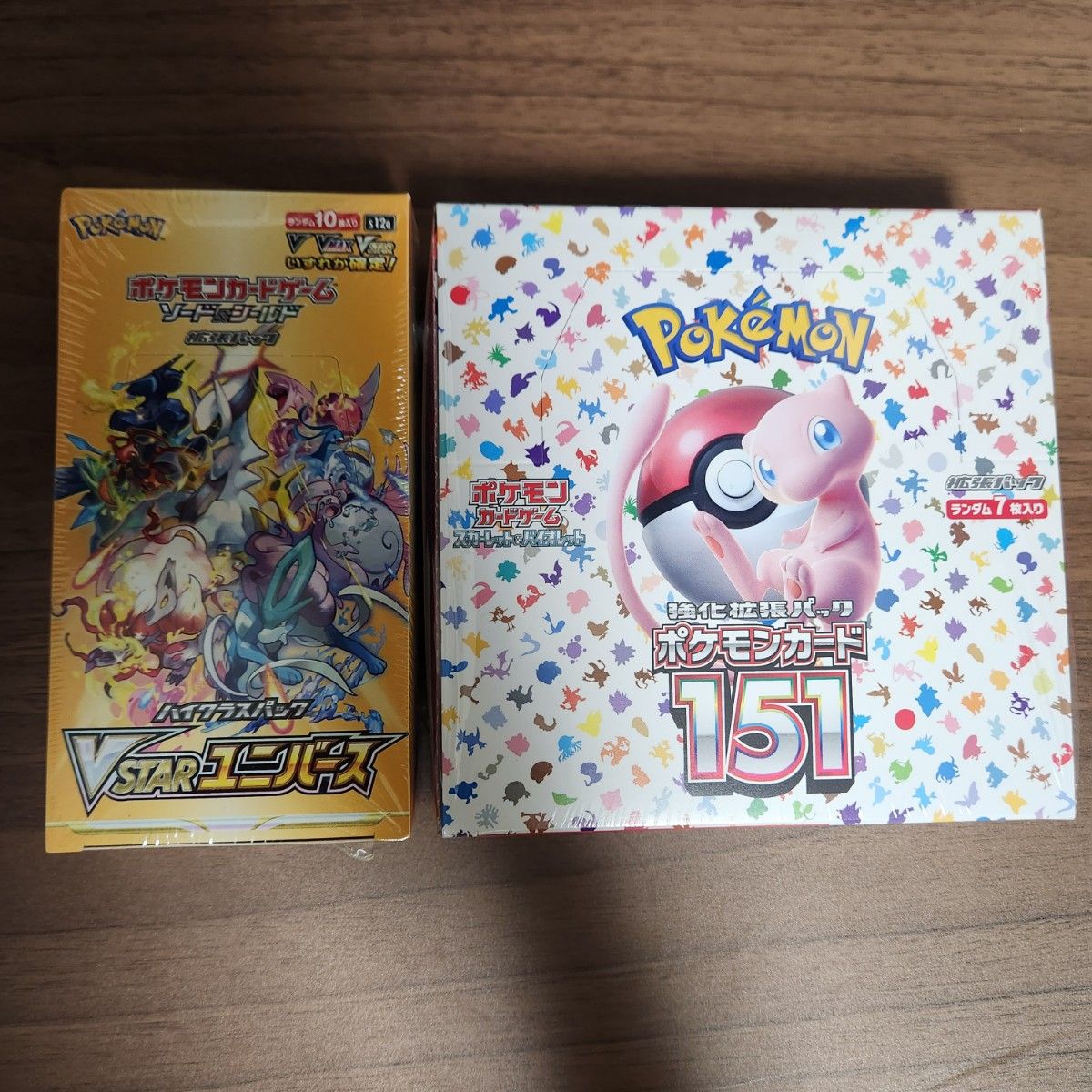 ポケモンカード　151BOX Vスターユニバース　BOX シュリンク付き