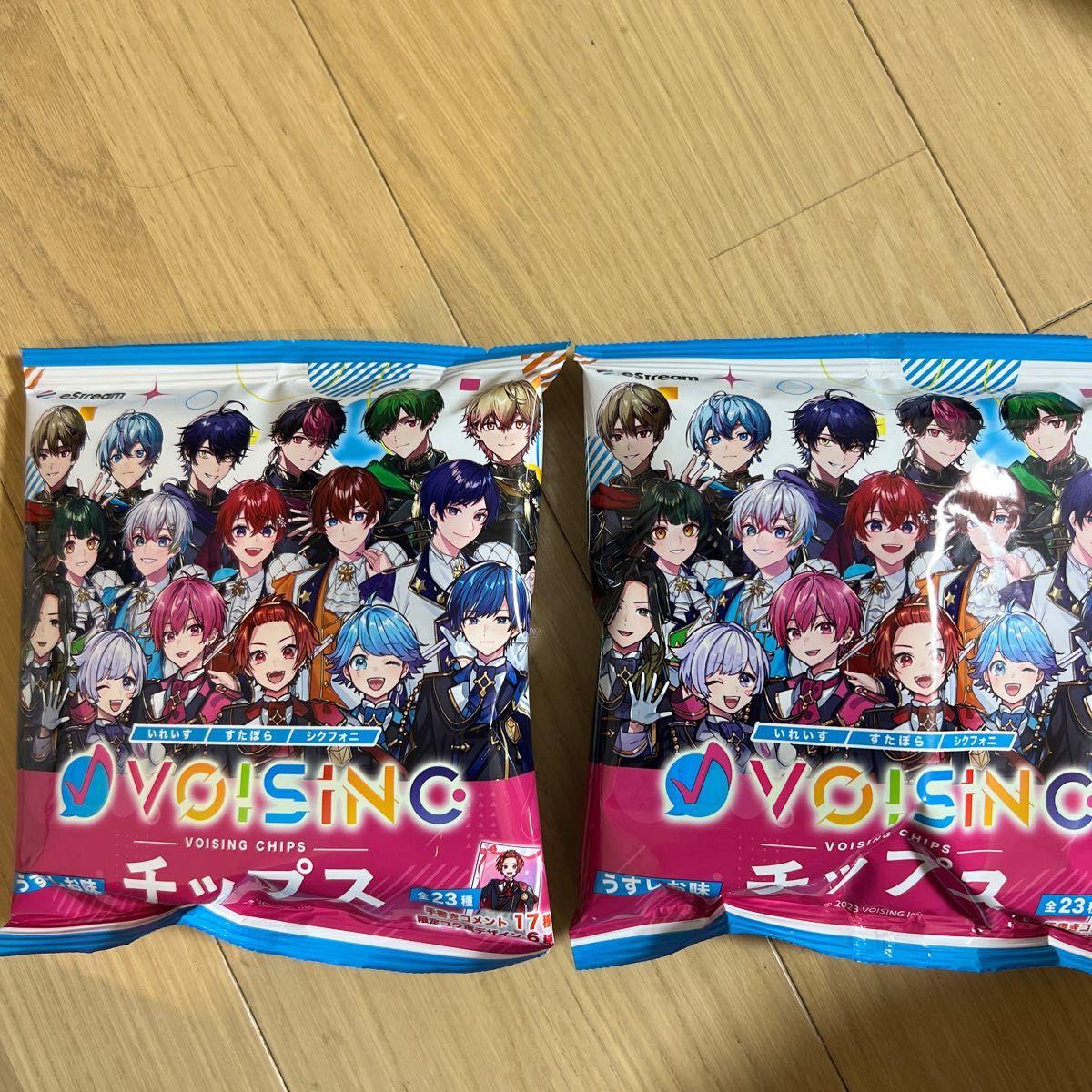 未開封 VOISINGチップス 2個セット いれいす すたぽら 未開封 VOISINGチップス 2個セット いれいす すたぽら