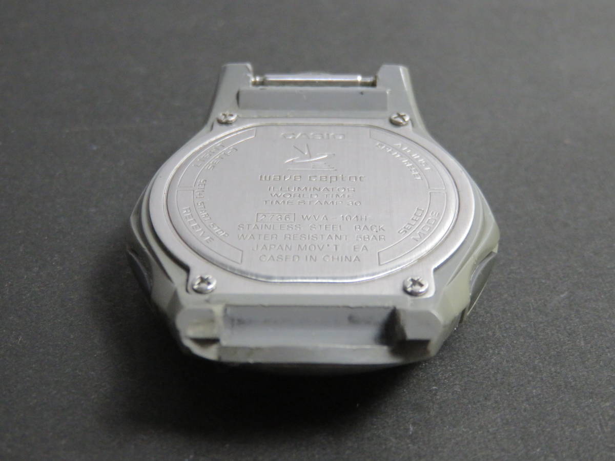カシオ CASIO ウェーブセプター 2針 デジアナ WVA-104H 男性用 メンズ 腕時計 V460の画像5