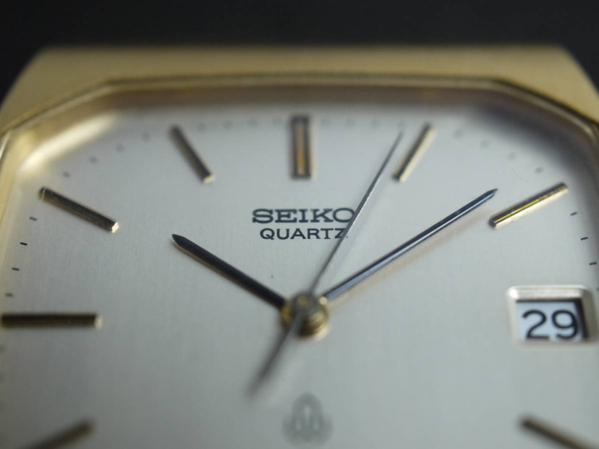セイコー SEIKO クォーツ 3針 デイト 7832-5000 男性用 メンズ 腕時計 V616 稼働品_画像3