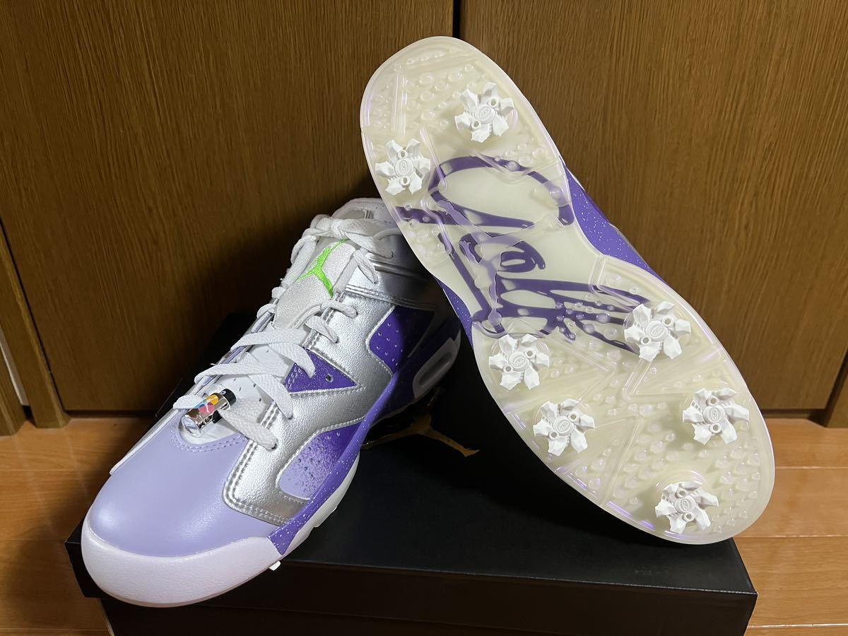 ★限定★ナイキ エア ジョーダン レトロ 6 NGR U23 ゴルフGOLF ゴルフ NIKE JORDAN RETRO 6 G NGR U23 ゴルフシューズ 27cm_画像8