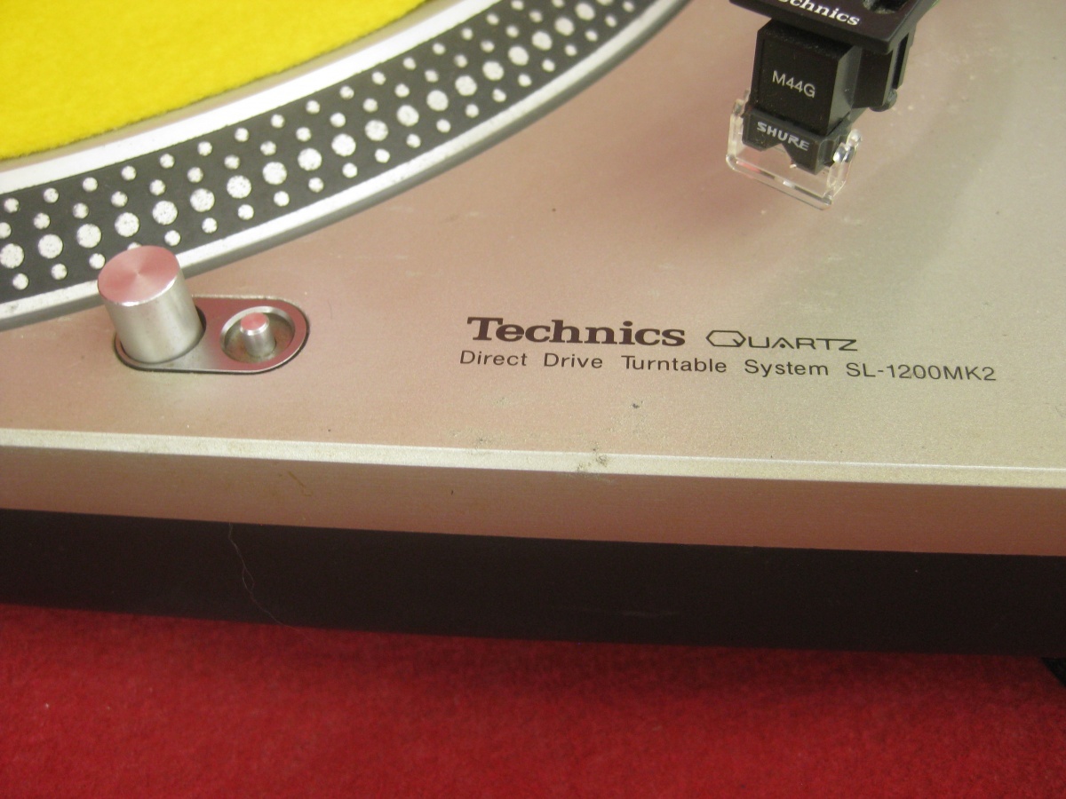 【ハッピー】Technics テクニクス レコードプレーヤー ターンテーブル SL-1200MK2-A 1988年製 CG8K19F327_画像8